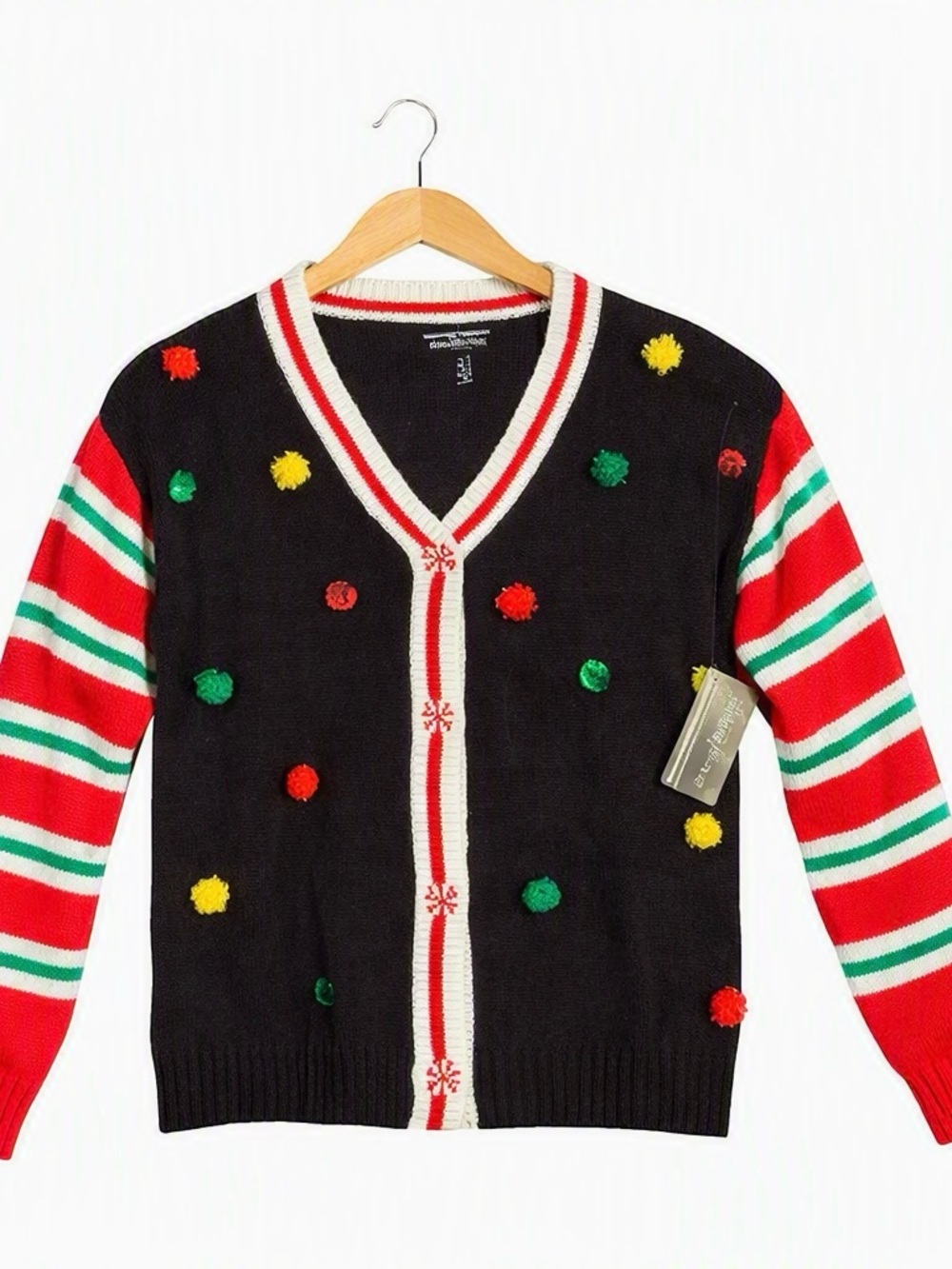 NWT Ugly Christmas Sweater Cardigan